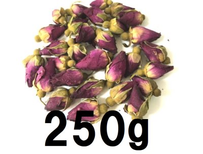 画像1: 大容量	無農薬・無添加 ローズ茶　（まいかいか）　（バラの花）　 [（250g） [250g×１袋]]