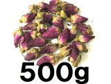大容量	無農薬・無添加 ローズ茶　（まいかいか）　（バラの花）　 [500g） [500g×1袋]]