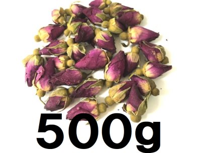 画像1: 大容量	無農薬・無添加 ローズ茶　（まいかいか）　（バラの花）　 [500g） [500g×1袋]]